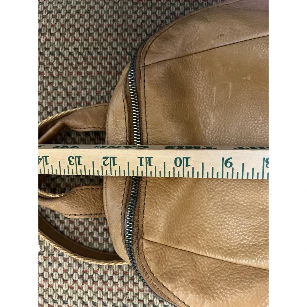American Leather Company Denise Mini Soft Brown Genuine Leather Backpack